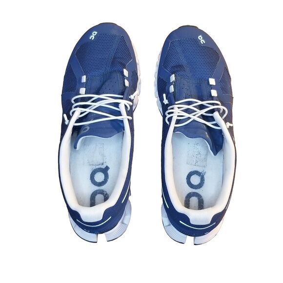 On Cloud 5 Women Size 10 Navy Blue White Athletic Running Shoes Sneakers 19.4026 - Picture 4 of 6